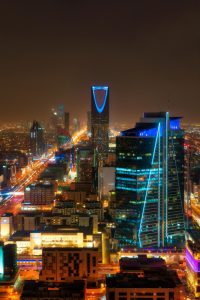 Riyadh skyline saudi arabia